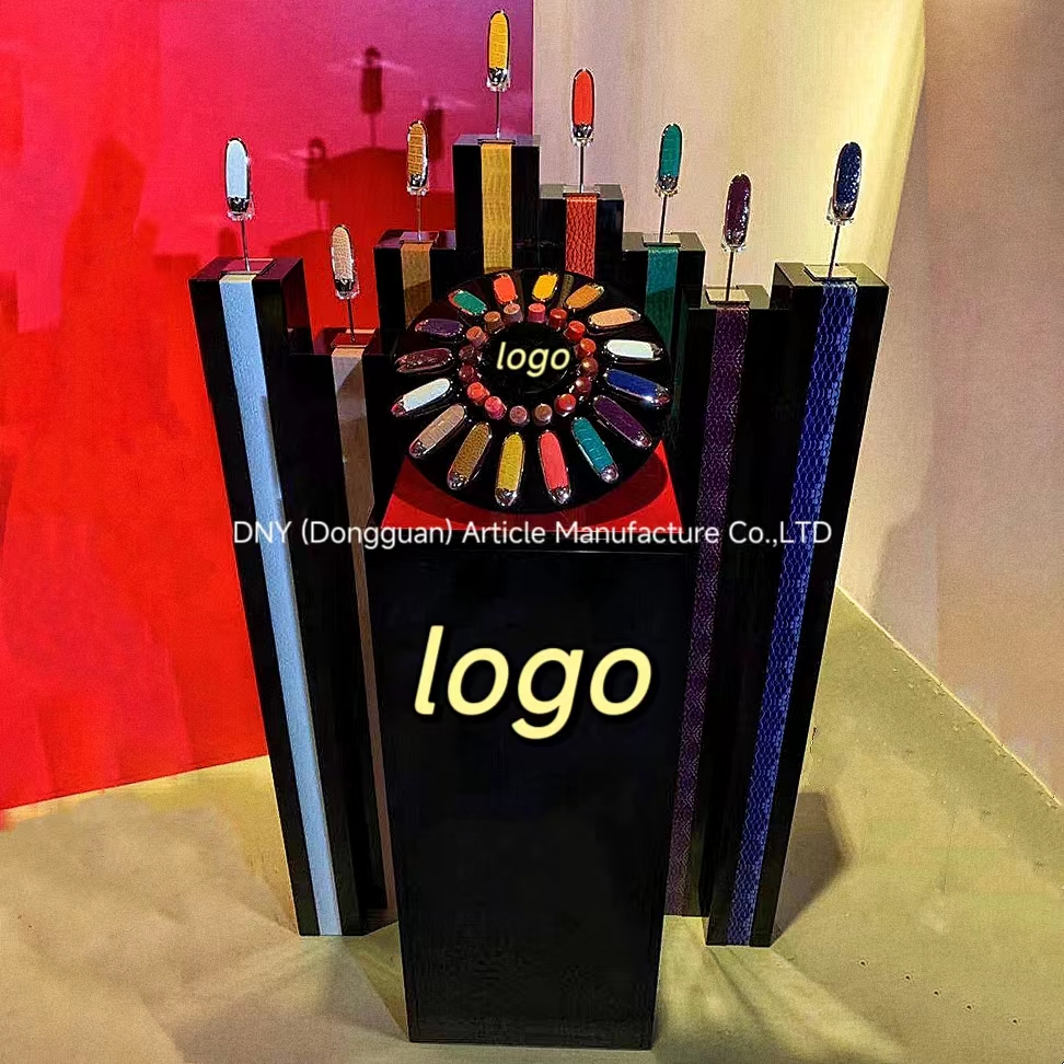 Guerlain pop-up shop high-end acrylic lipstick display props